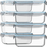 Razab 30oz glass meal prep containers for leftovers and planning.