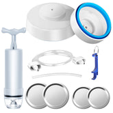 RECAT wide-mouth mason jar vacuum sealer kit seals wide-mouth jars for freshness