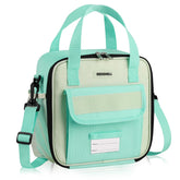 REDSHELL tactical lunch box front view shows compact school-ready design.