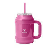 REDUCE 50 oz Cold1 tumbler with ergonomic handle for easy carrying during workouts.