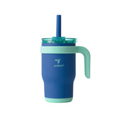 REDUCE Coldee kids tumbler with lid and straw, spill-proof for car trips.