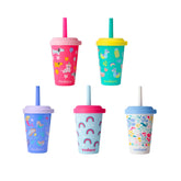 REDUCE GoGo kid tumbler stackable 12oz with lid eases storage and organization.