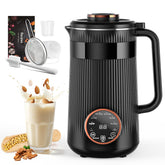 RELEXNOW Nut Milk Maker front view showing a compact 35oz pitcher for easy daily batches.