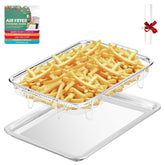RIDGEPOLE 15.4-inch oven air fryer basket full view for family meals