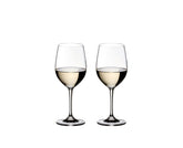 Riedel Vinum Viognier/Chardonnay glass—front view highlighting aroma-friendly bowl