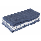 Ritz premium cotton terry check dish towels 3-pack ideal for quick drying and spills.