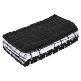 Ritz Premium cotton terry check towels, 3-pack, soft and absorbent for daily kitchen use.