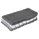 Ritz terry kitchen towel solid gray, highly absorbent for fast spill cleanup.