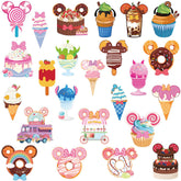 RiVolTa Ice Cream Mouse magnet for cabin doors, playful cruise decor