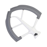Roabertic Flex Edge Beater side scrape visual showing thorough mixing without bowl scratches
