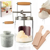Dazey Butter Churner with butter crock for fresh, homemade butter.