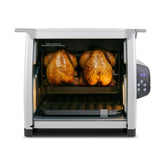 Ronco 6000 Platinum Oven front view, compact design ideal for small kitchens.