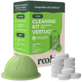 Roobi Vertuoline reusable pod demonstrates eco-friendly cleaning for VertuoLine machines.