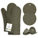 Rorecay 6pcs oven mitts packaging shows gift-ready box for bakers