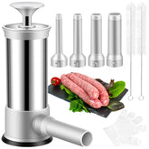 ROSROSE sausage-stuffer front view shows sturdy build for home sausage making