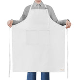 Rotanet extra-large apron front view showing full coverage for cooking tasks