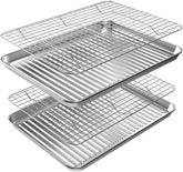 Rottay baking sheet with corrugated bottom for even baking and easy release