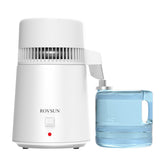 ROVSUN distiller front view showing compact countertop design for home use