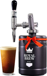 Royal Brew Nitro Cold Brew Maker on kitchen counter for barista-style cold brew at home