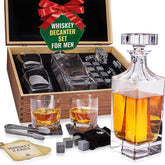 Royal Reserve whiskey decanter 24oz enables premium pours with crystal-clear clarity.
