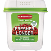 Rubbermaid FreshWorks Saver 7.2-cup container with lid keeps berries fresh longer.