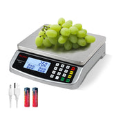 RUJIXU food scale with large LCD display for easy reading