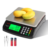 RUJIXU large digital kitchen scale front view for quick, accurate weighing
