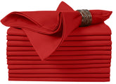 Ruvanti premium cloth napkins folded on table show soft, absorbent cotton for elegant dinners.