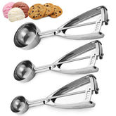 Saffron & Sage cookie scoop set in full display for batch baking.