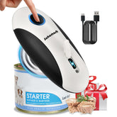 SAKAMOSH rechargeable can opener hands-free operation for effortless opening.