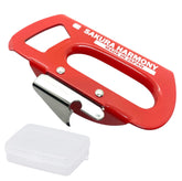 Sakura Harmony made-in-Japan manual can opener with a precise blade tip for smooth openings.