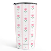 SANDJEST Tulip Tumbler 20oz side view for daily use and style