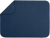 S&T INC dish drying mat XL 18x24 navy absorbs water to keep counters dry.