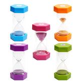 SANDTIMER blue 1-minute hourglass timer for quick tasks