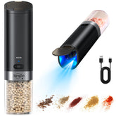 Sangcon gravity grinder set with tilt-activation for effortless seasoning in home cooking