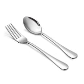 SANTUO 6.7-inch salad forks with mirror polish for everyday dining elegance