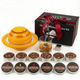 SATURIX electric smoker kit in recharge mode for quick, flame-free cold smoke