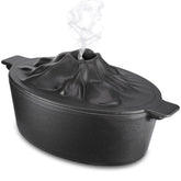 Sckee upgraded wood stove steamer handle close-up for easy handling and refills