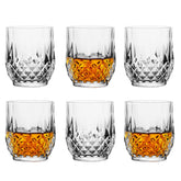 Sdatook diamond-pattern 3oz shot glass for elegant tastings.