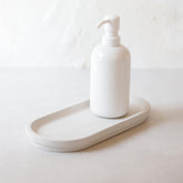 Selegna Diatomaceous Earth Sink Tray showing quick-drying surface for kitchen counters