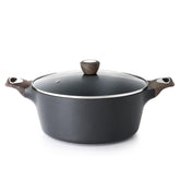 SENSARTE nonstick stockpot with lid 2.6 qt ideal for small portions and easy prep