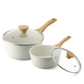 SENSARTE saucepan 2.0qt with lid for quick sauces and small meals.