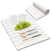 Seropy large stone drying mat on counter with fast absorption