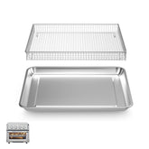 SettleDown stainless steel basket for TOA-60 compatibility enables even heating