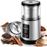 SHARDOR One Touch grinder with coffee beans for a consistent grind and rich aroma
