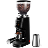 SHARDOR Professional 64mm burr grinder front view with precise espresso grind settings