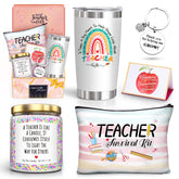 ShinnyWis teacher appreciation 20oz tumbler with candle inside for a thoughtful gift.