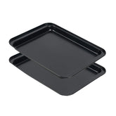Shinsin 2-pack small baking sheets in compact 8-inch size for efficient oven use