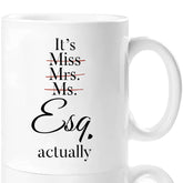 Shqiueos lawyer mug front view shows durable, fade-resistant print for daily coffee.