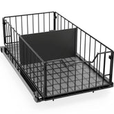 Simple Houseware pull-out cabinet sliding basket organizer for deep-cabinet access.